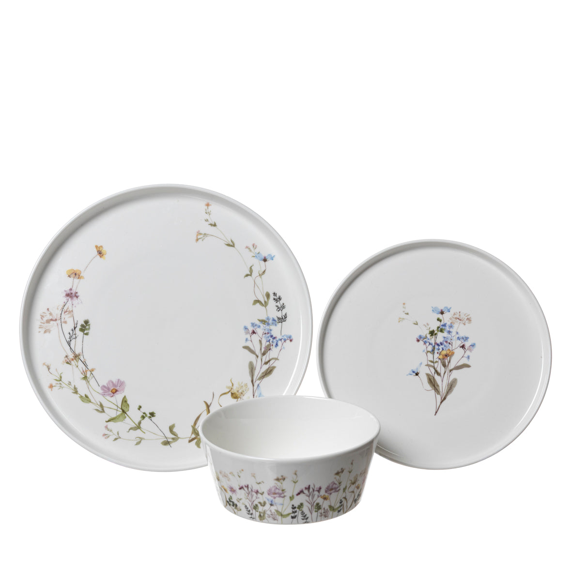 Serviço de Mesa Porcelana 18 Peças Premium
