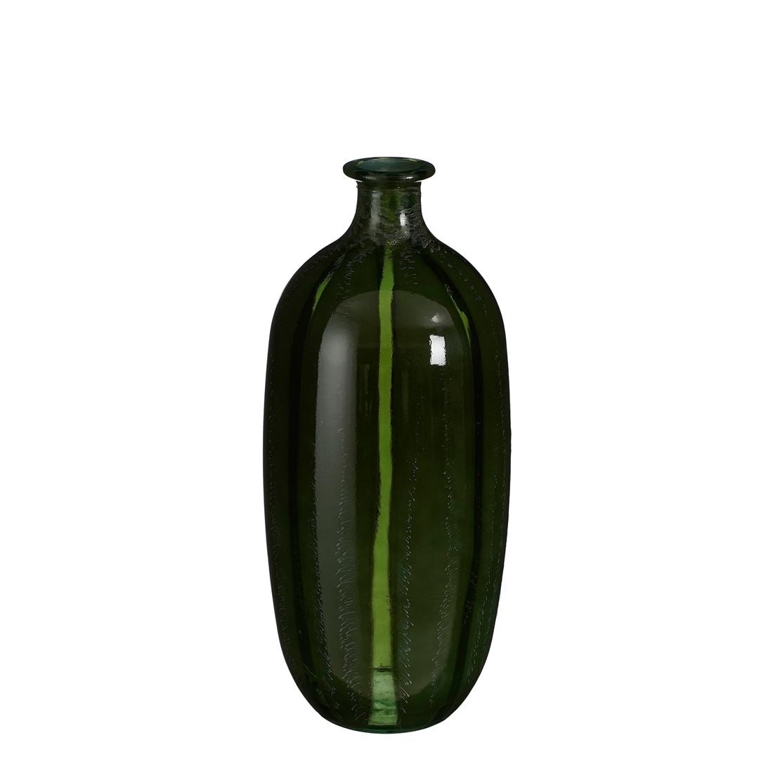 Jarra Montello Vidro Verde Escuro 38x16cm