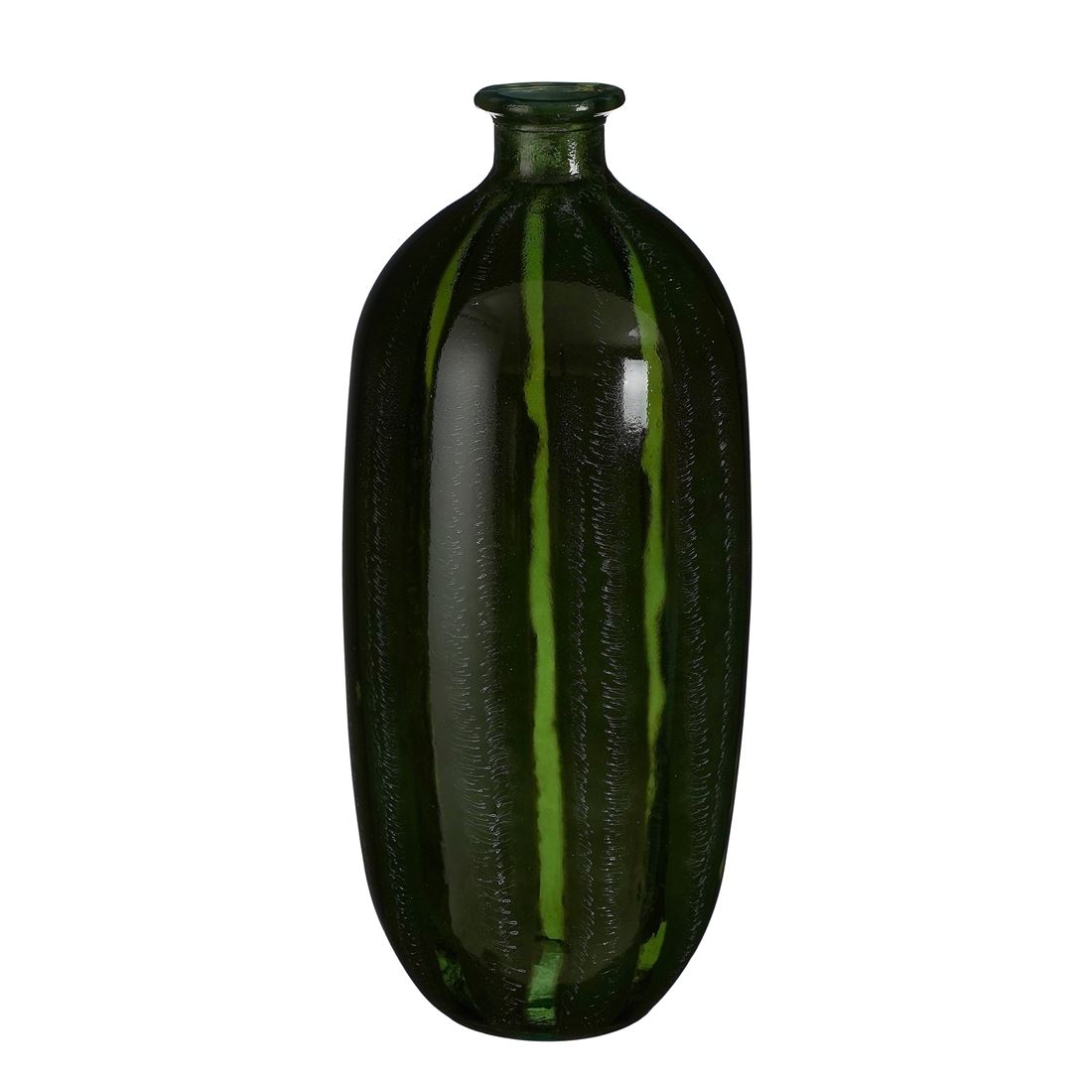 Jarra Montello Vidro Verde Escuro 45x19cm