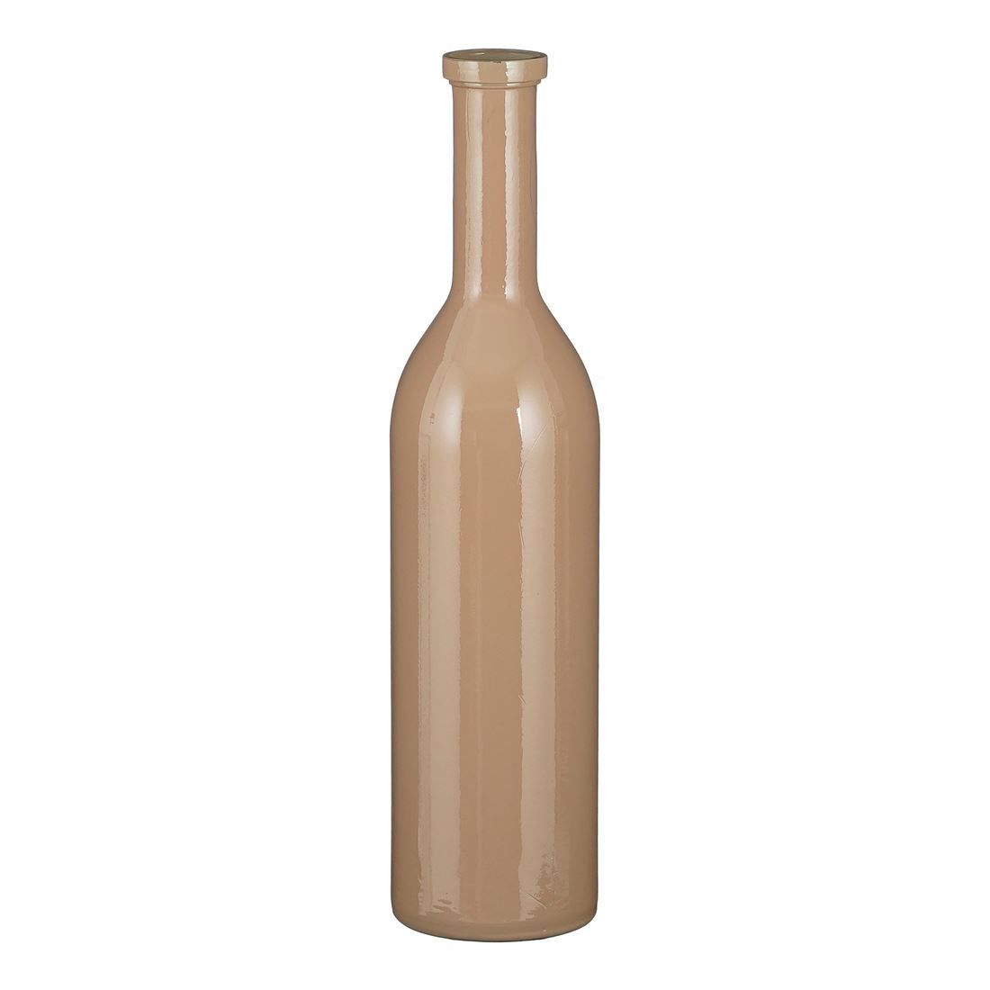 Garrafa Rioja Vidro Taupe 75x18cm
