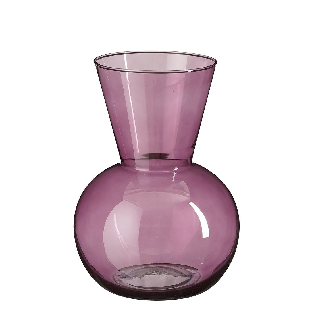 Jarra Fancy Vidro Roxo 30x21cm
