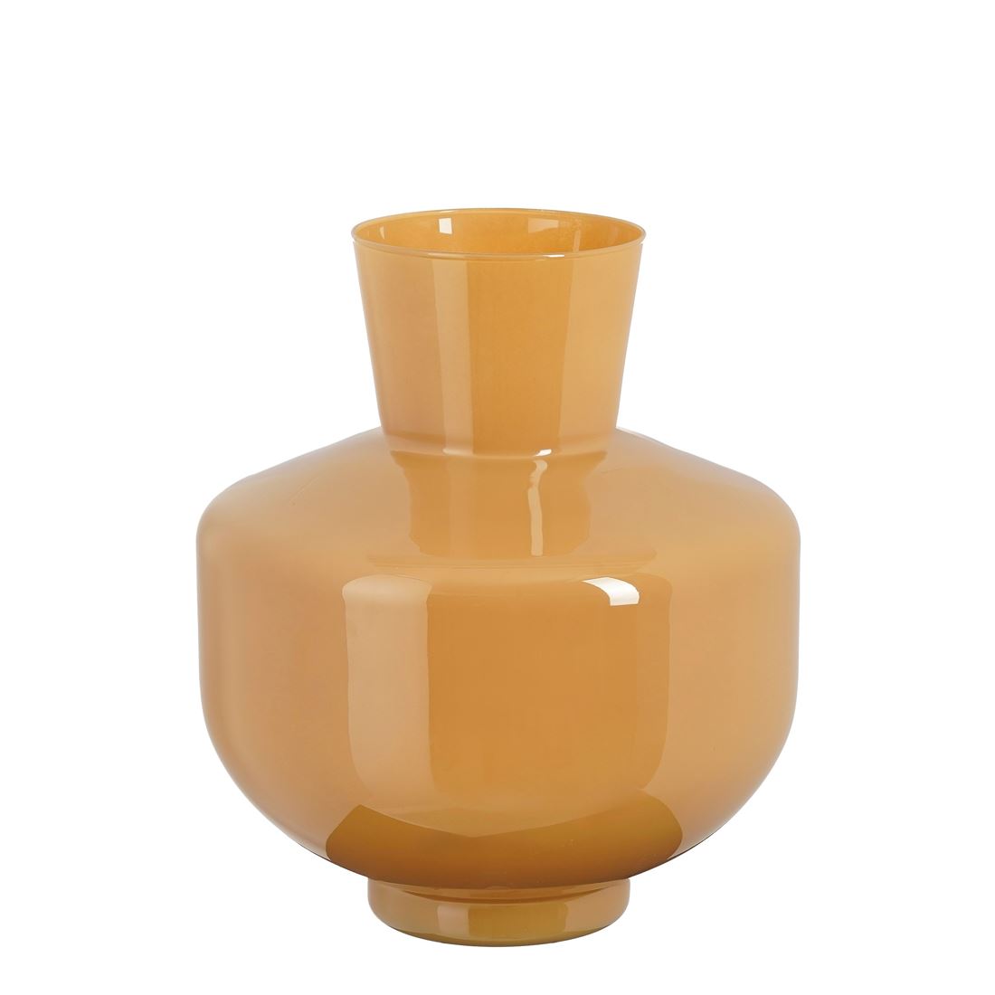Jarra Judy Vidro Castanho Claro 30x25cm