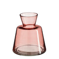 Jarra Strato Vidro Rosa 17x15cm