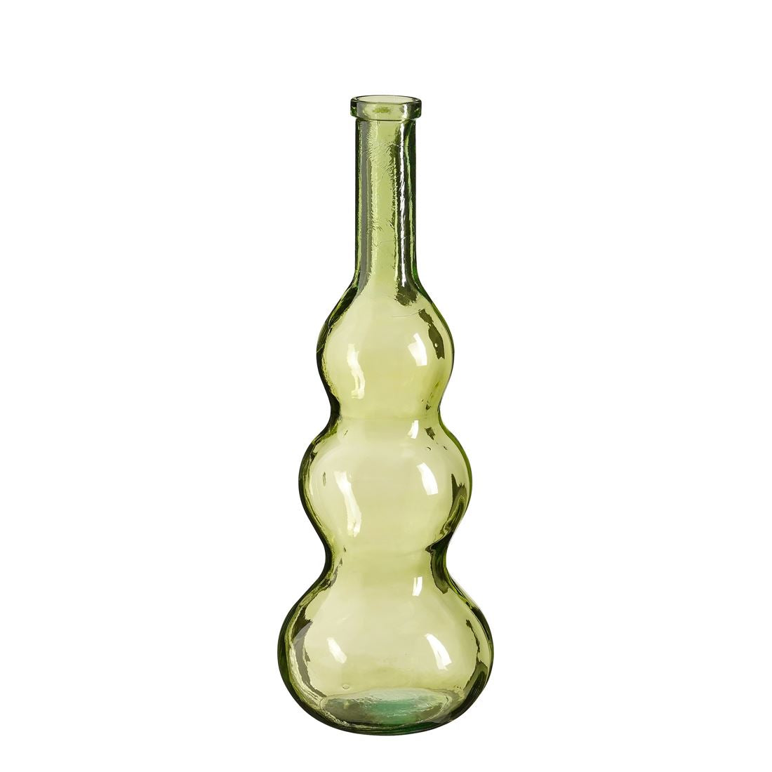 Garrafa Benito Vidro Reciclado Verde 75x27cm