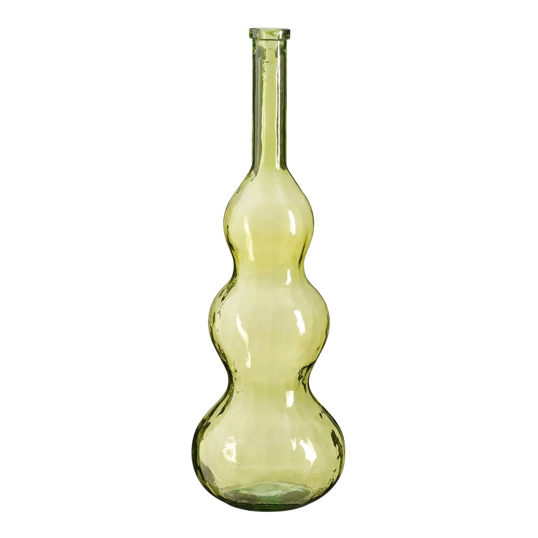 Garrafa Benito Vidro Reciclado Verde 100x33cm