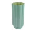 Jarra Vidro Milky Azul/Verde 15x30cm