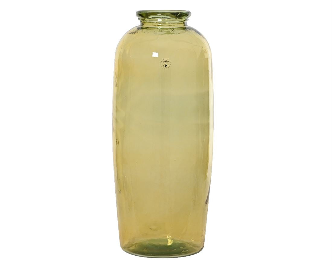 Jarra Vidro Reciclado Âmbar 27x71cm