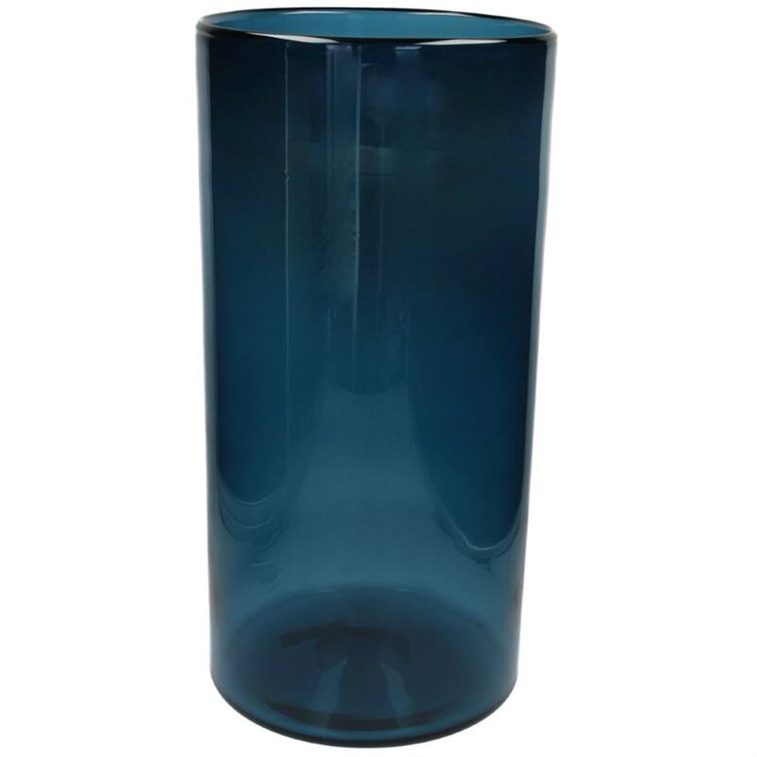 Jarra Vidro Alta Azul 50x25cm