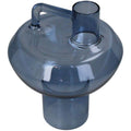 Vaso Vidro Irregular Azul Claro 17x14cm