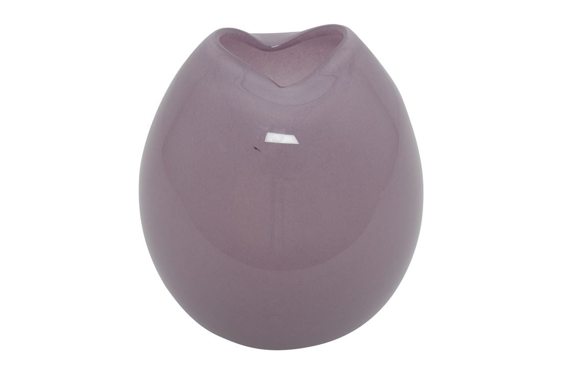 Vaso Vidro Riany Roxo 22cm