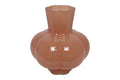 Jarra Vidro Marly Castanho Claro 20cm