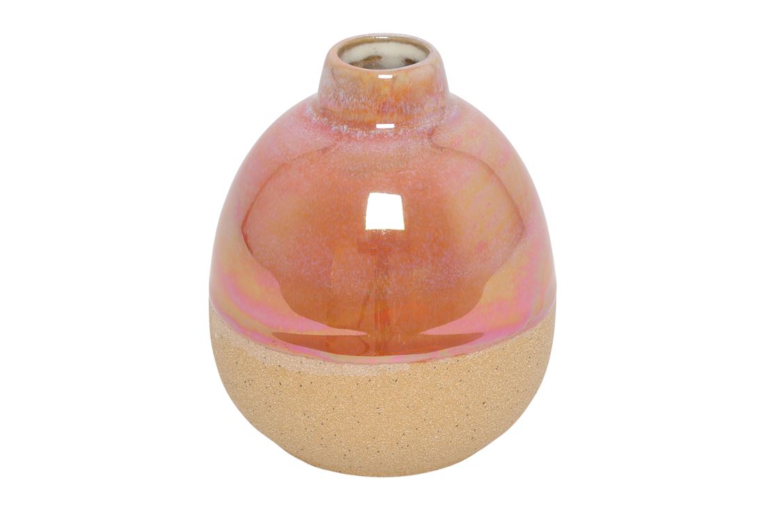 Jarra Cerâmica Donte Laranja 10cm
