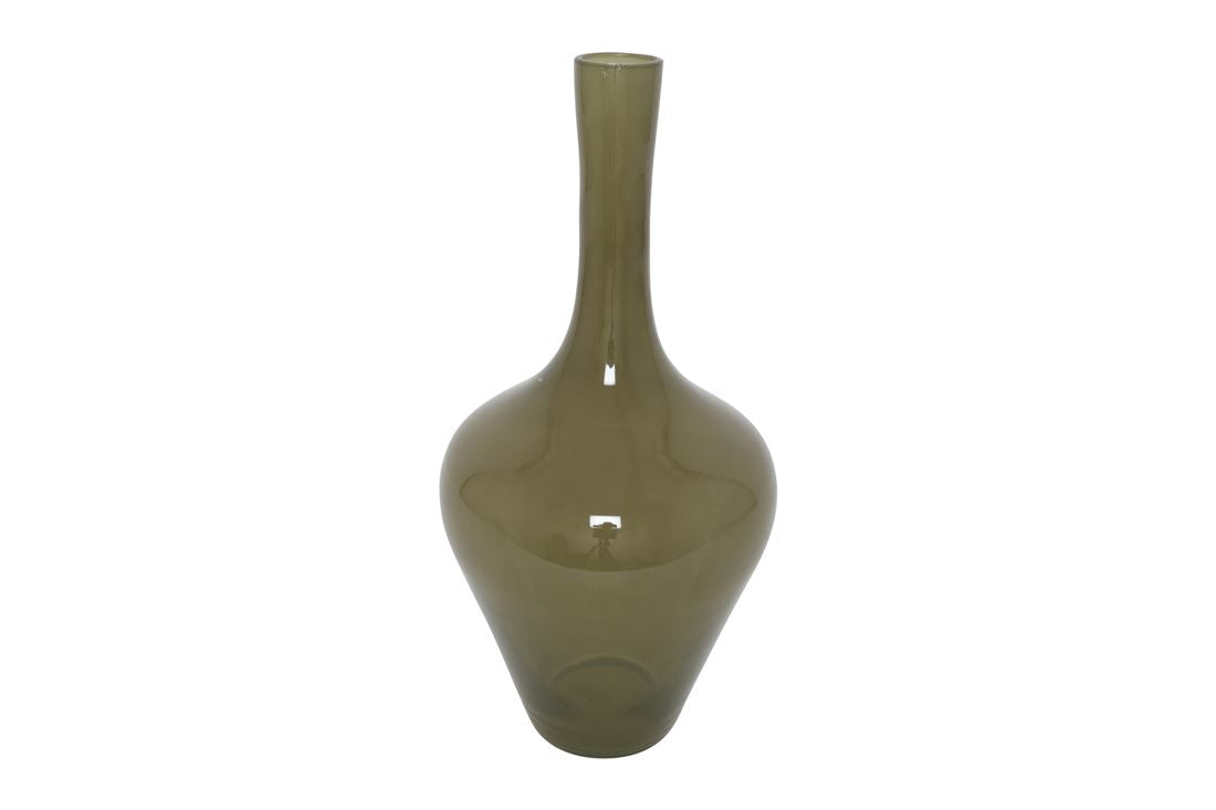Vaso Vidro Jamiro Verde 45x22cm