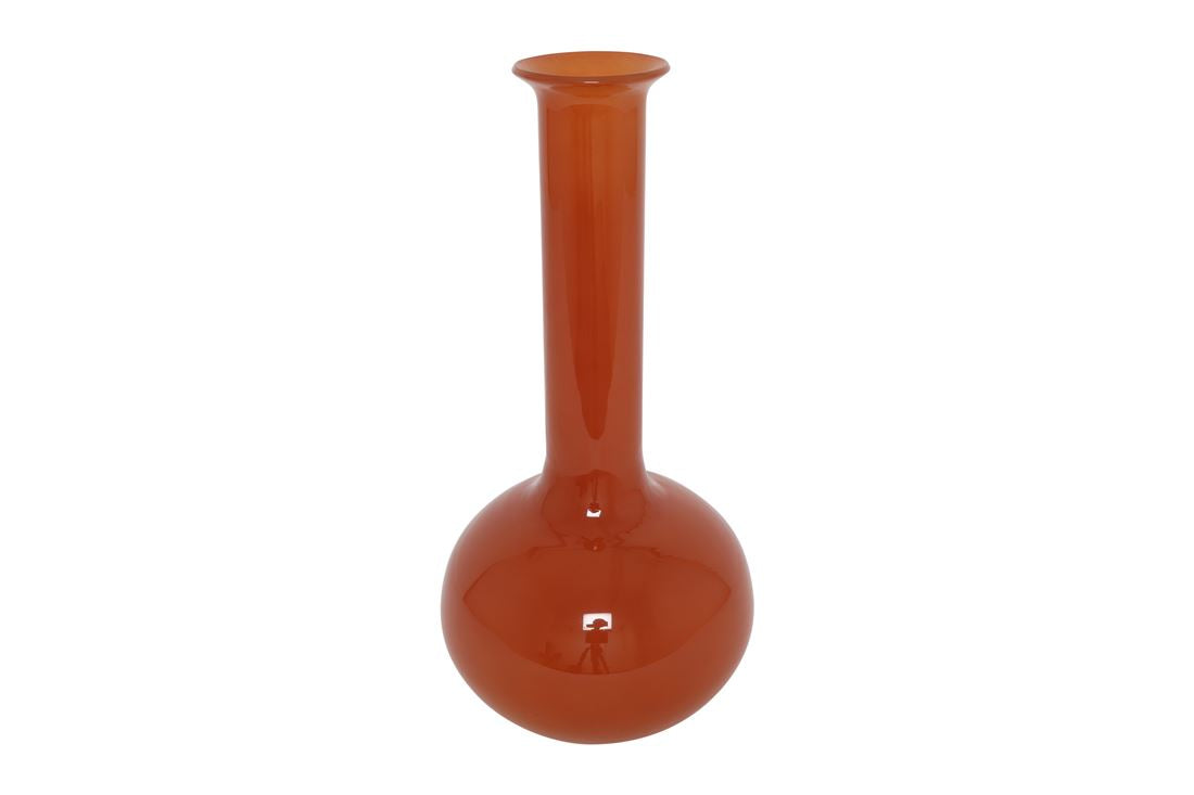 Jarra Vidro Sancha Laranja 43x22cm