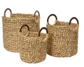 Cesto Corda Redondo Natural 30x37cm