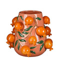 Vaso Melika Rosa c/Frutos 30.5x34cm
