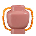 Jarra Viva Rosa c/Pegas 26x28x13cm