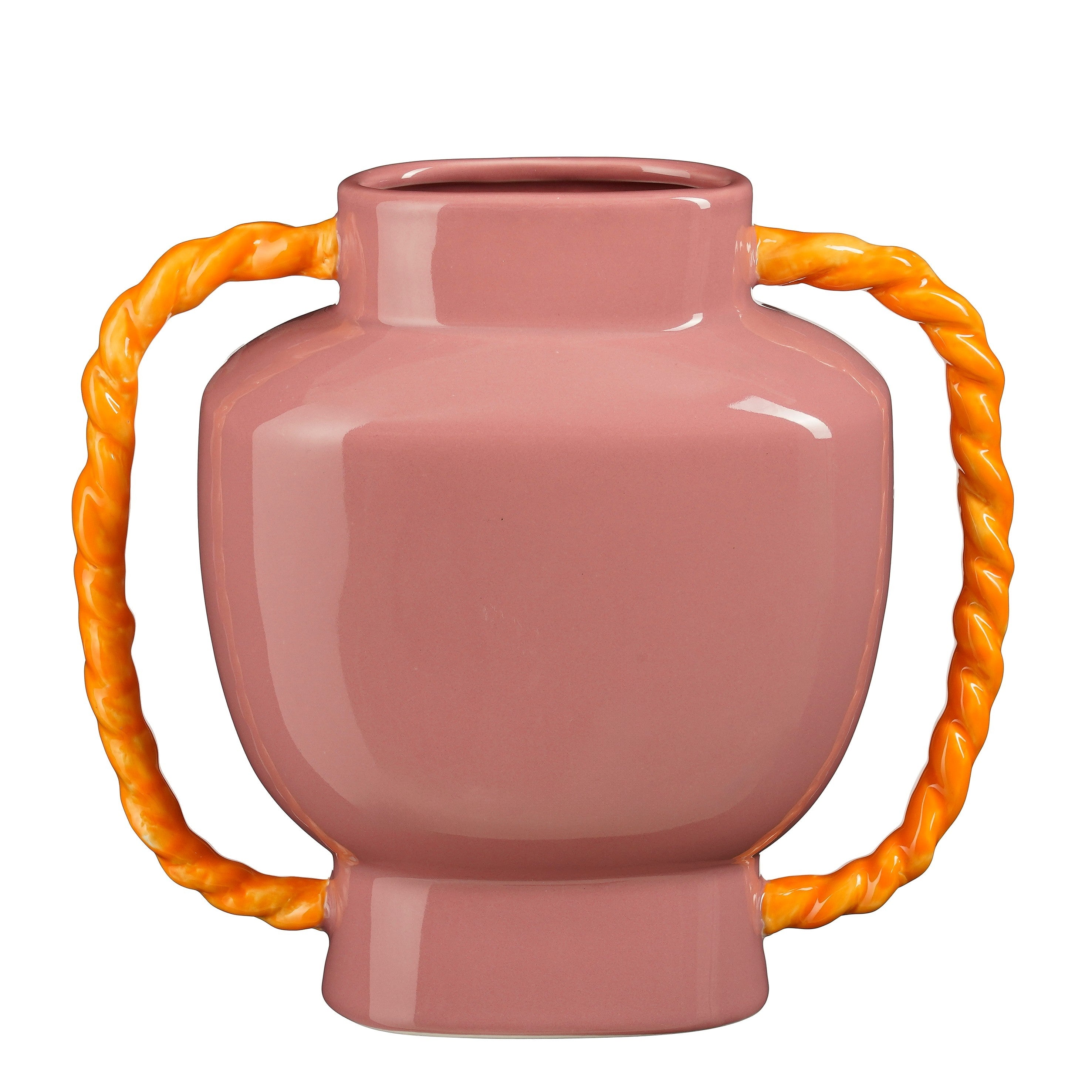 Jarra Viva Rosa c/Pegas 26x28x13cm