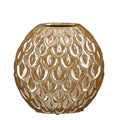 Jarra Oval Quinn Castanho 27x14x28cm