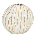 Floreira Jovi Branca Listrada 41x43cm