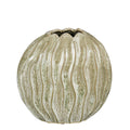 Floreira Jovi Verde Listrada 27x28cm