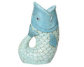 Floreira Poly Peixe Azul 17x31x45cm