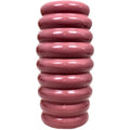 Vaso Cerâmico Fine Discos Rosa 58x28cm