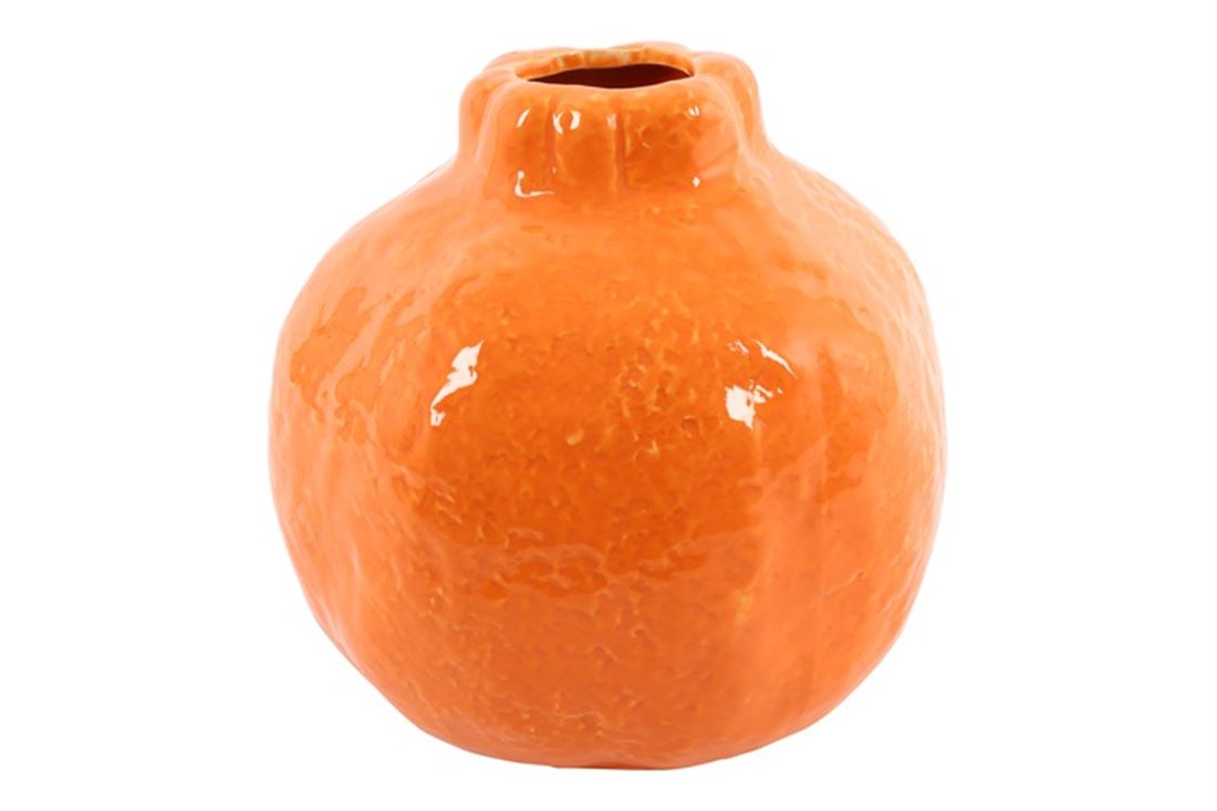 Jarra Cerâmica Punica Laranja 21x22cm