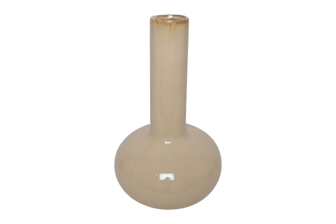 Jarra Cerâmica Baron Redonda Creme 52x31cm