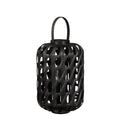 Candeia Helios Vime Preto 49x31cm