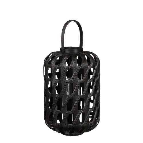 Candeia Helios Vime Preto 49x31cm