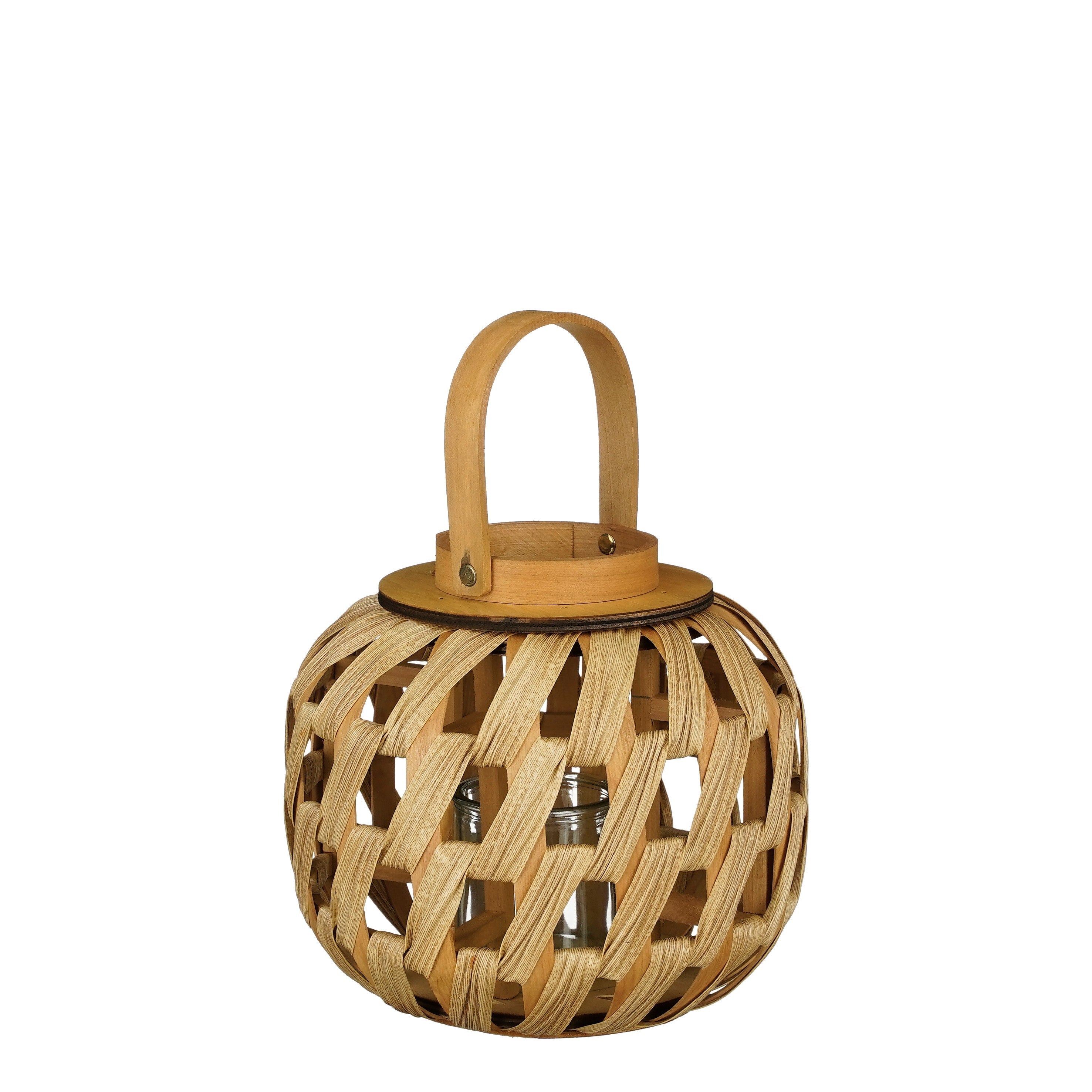 Candeia Helios Vime Natural 24x21cm