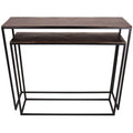 Mesa Tampo Aluminium Cast. 85x30x100cm