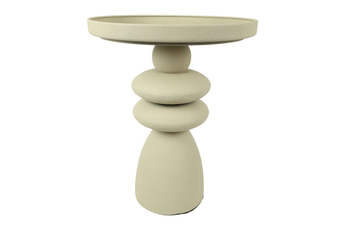 Mesa de Apoio Metal Janel Pérola 51x40cm