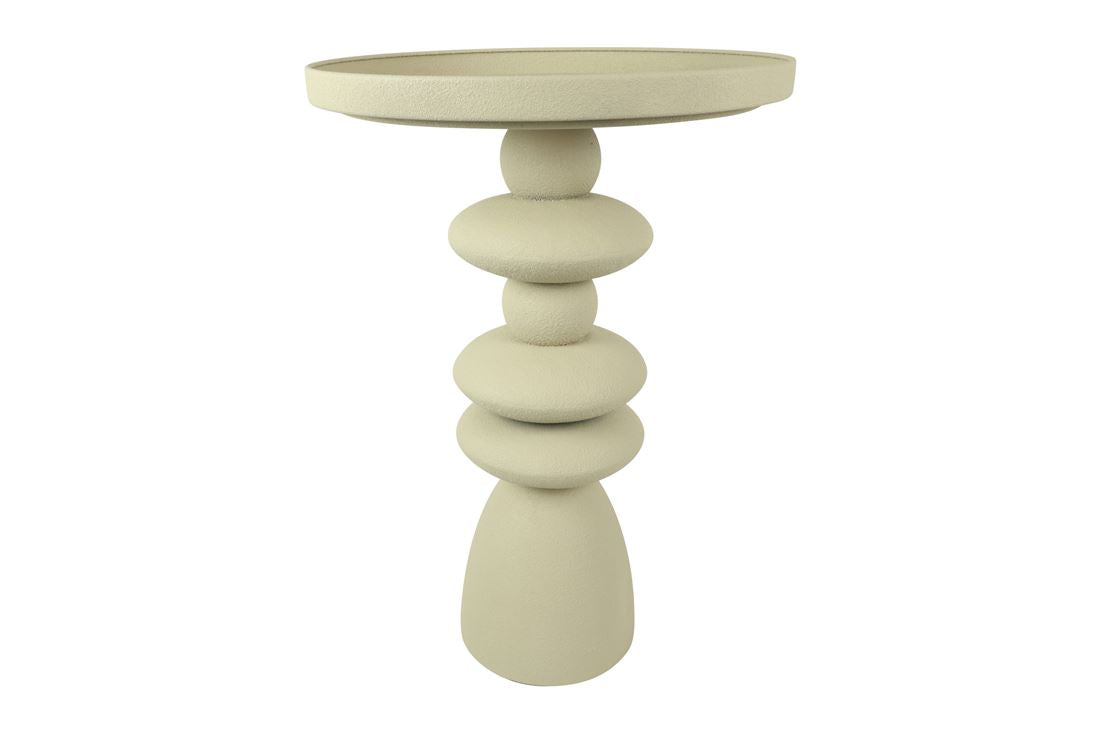 Mesa de Apoio Metal Janel Pérola 65x45cm