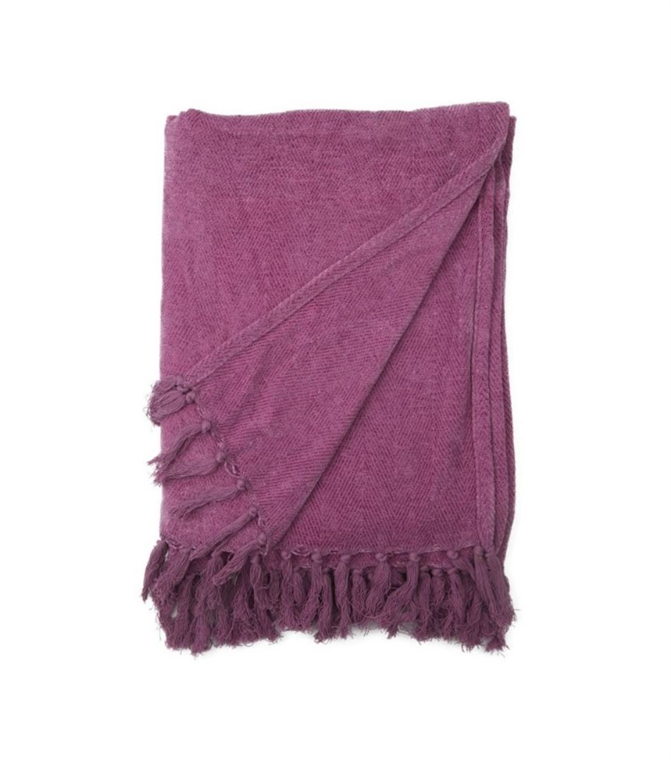 Manta La Fortuna Algodão Rosa 150cm