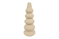 Jarra Evie Discos Creme/Bege 61x24cm