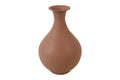 Jarra Metal Faris Castanho 35x23cm