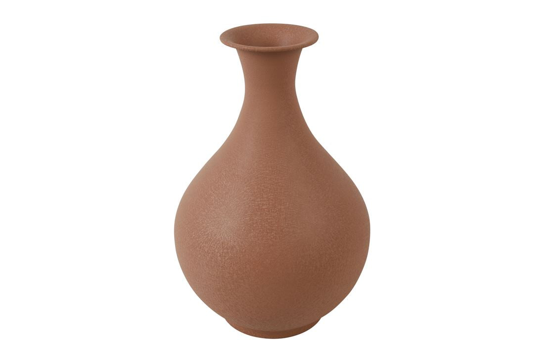Jarra Metal Faris Castanho 35x23cm