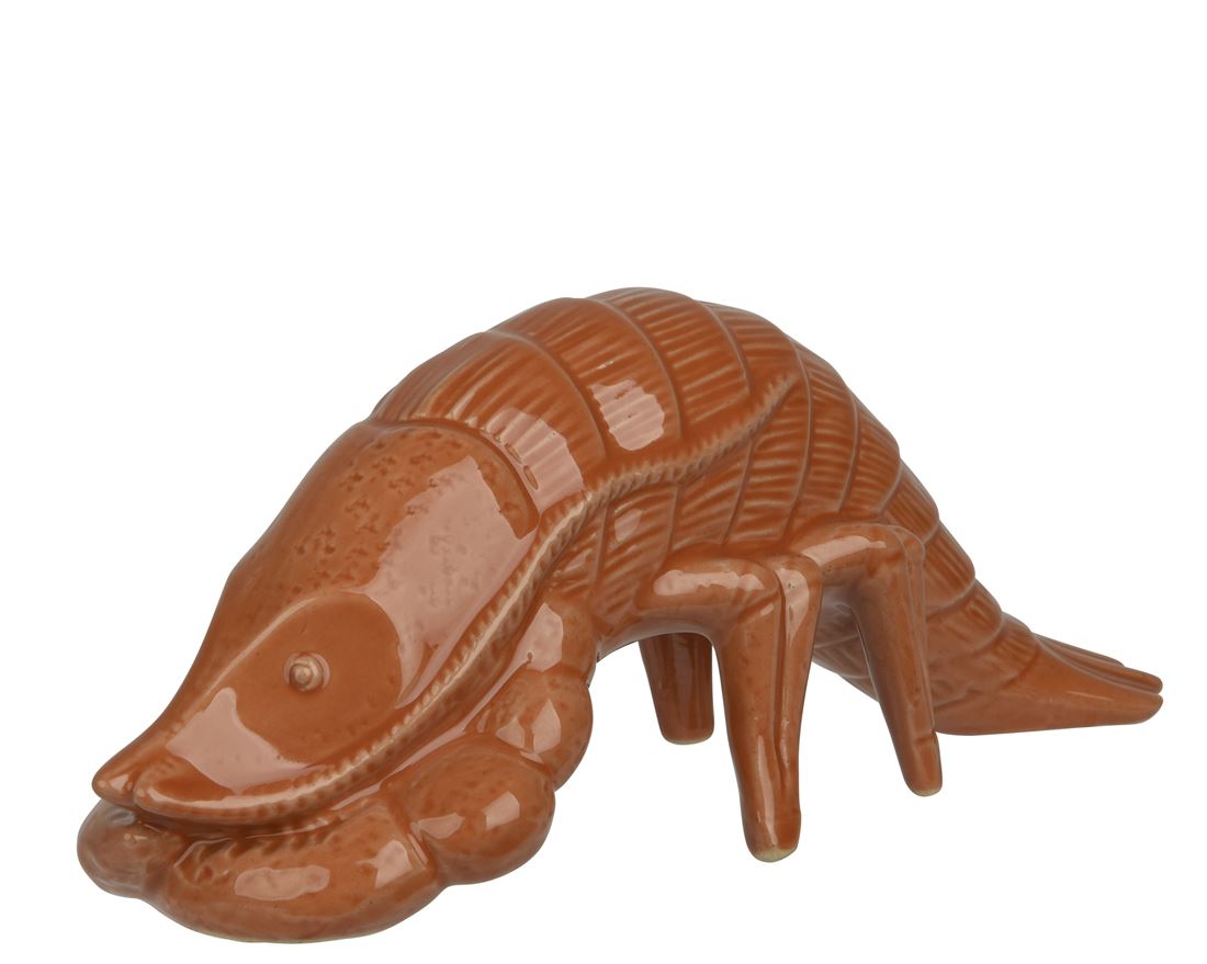 Lagosta Porcelana Laranja 22cm