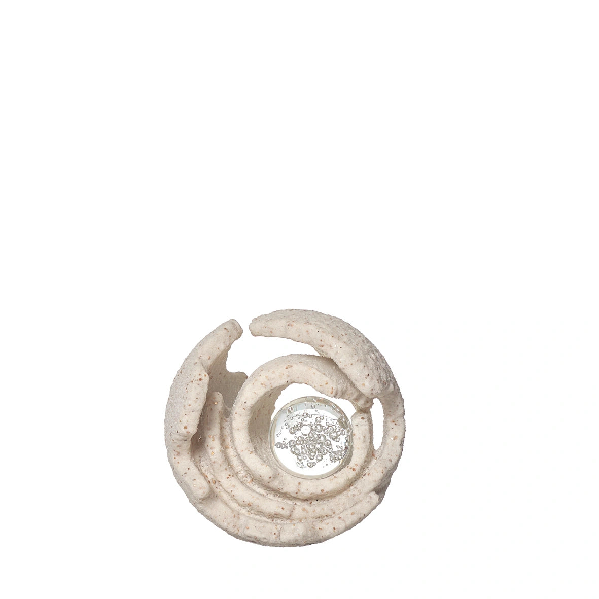 Escultura com Esfera Poliresina