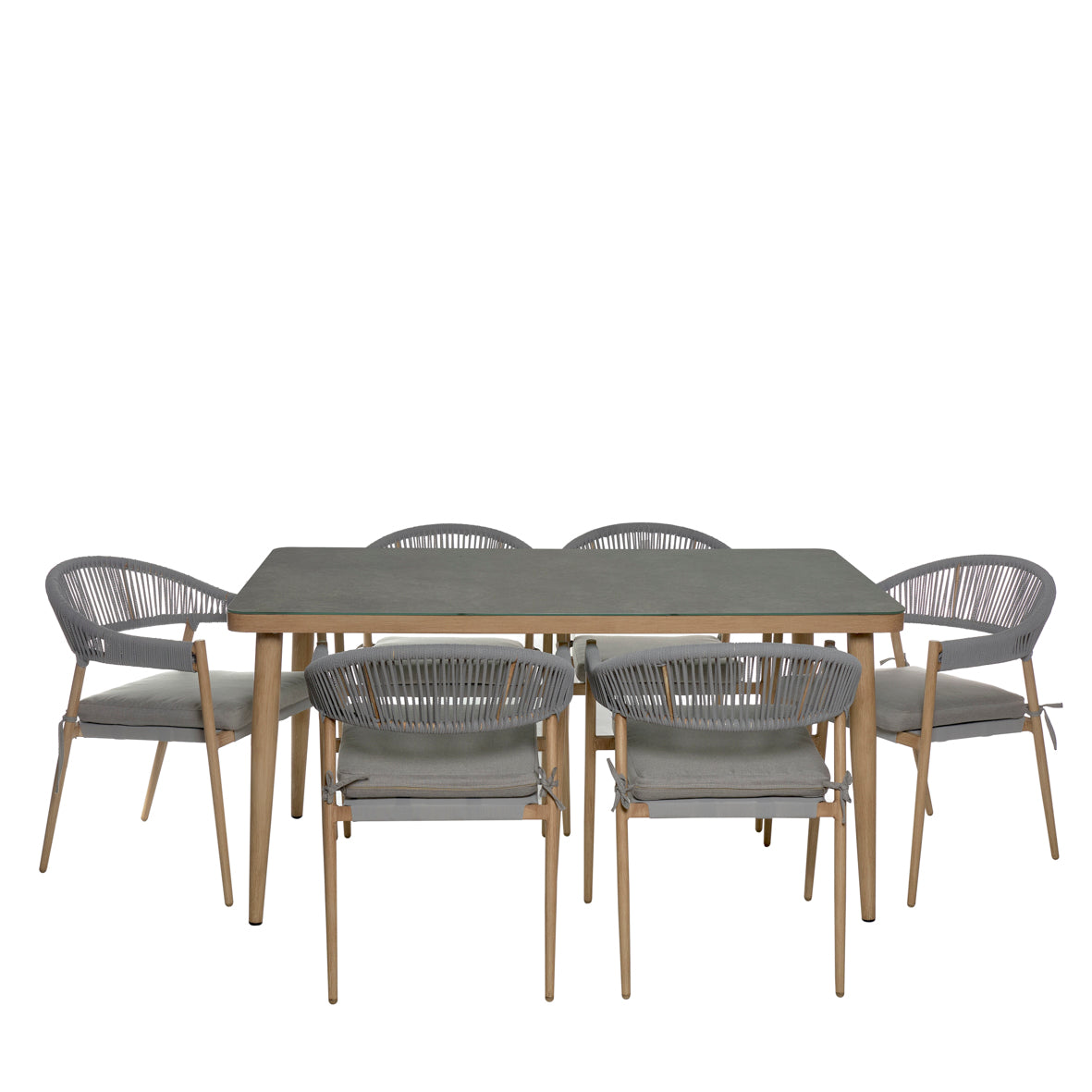 Conjunto de Jardim 7 Peças Alumínio