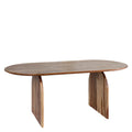 Mesa Jantar Oval 200cm